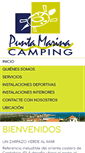 Mobile Screenshot of campingpuntamarina.com